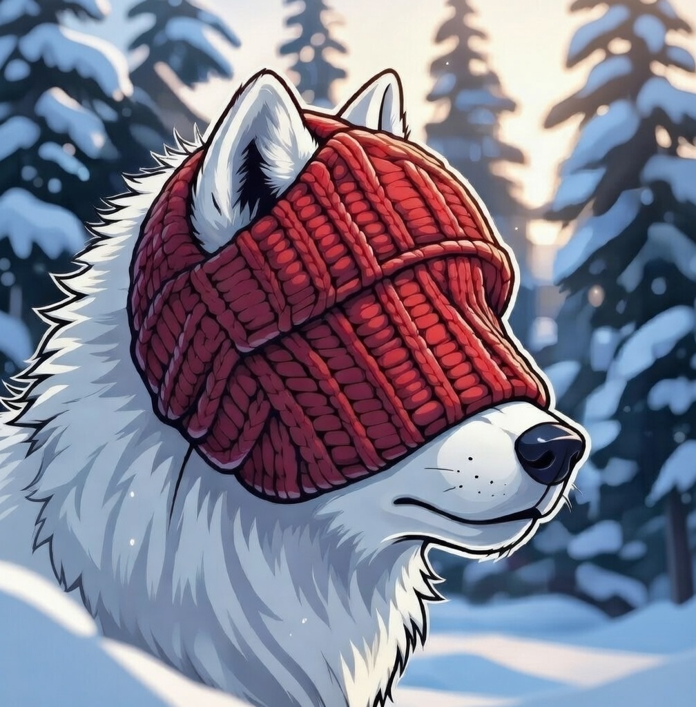 WhiteWolfWifHat Logo