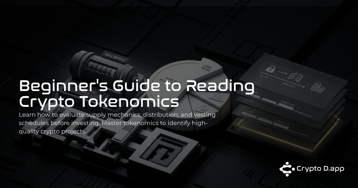 Beginner's Guide to Reading Crypto Tokenomics